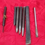 Sk Tools Usa, Pcs. Punch/chisel Set 3/32, 1/8, 3/8, 3/16 & Pin. Fixed Price $24.98.