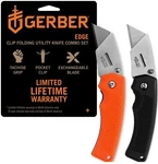 Gerber Gear Edge Exchange-a-blade Clip Utility Box Knives, 2 Pack. Fixed Price $15.00.