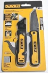Dewalt Push And Flip Folding Utility & Pocket Knife Set DWHT10996. Fixed Price $11.95.