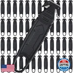 Therwen 50 Pcs Safety Box Cutter Knife Of Stainless Steel Concealed Blade Packag. Fixed Price $60.04.