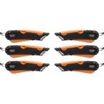 Easy 1000 Orange Safety Box Cutter Knife, 3-DEPTH Blade & Holster Pack Of 6. Fixed Price $48.62.
