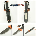 Tactical Hunting Combat Camping Survival Knife Sheath Serrated Stainless Blade. Fixed Price $21.99.