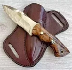 Custom Handmade Hunting Knife D2 Steel 1075 Bush Craft With Sheath. Fixed Price $29.00.