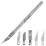 Excel Craft Knife Set With 5 Additional Assorted Blades And Safety Cap (19001). Fixed Price $12.99.