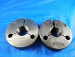 7/8 18 Ns Thread Ring Gages .875 Go No P.d.'s = .8389 & .8353 Quality Tool. Fixed Price $174.99.