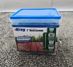 (700 Piece) Kreg SDK-C2W-700 Protec Kote Deck Screw 2-INCH #8 Coarse Thread. Fixed Price $39.99.