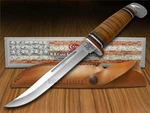 Case Xx Slim Fixed Blade Hunter Knife Polished Leather Handle 00381. Fixed Price $98.99.