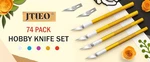 Hobby Knife Exacto Upgrade Knives And 70 Spare. Fixed Price $10.39.