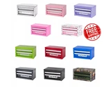 Kobalt Mini 2 Drawer Steel Tool Box Pink Blue White Green Black Red Gray New. Fixed Price $25.49.