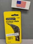 Stanley 11-980 Linoleum Blade Knife Usa Nos Curved Carded. Fixed Price $8.99.