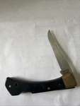 Used Craftsman Old Crafty 95075 Single Blade Lockback Knife. Nice. Fixed Price $30.00.