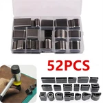 52PCS Leather Punch Set Craft Hollow Hole Cutter Tool Round Oval Rectangle. Fixed Price $15.88.