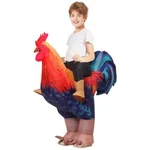 Comin Inflatable Chicken Costume Kids Ride-on Rooster Blow Up Suit Fu.... Fixed Price $56.49.