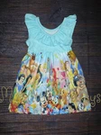 New Boutique Disney Cartoon Characters Girls Dress. Fixed Price $18.99.