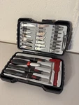 Gordon 41PC Deluxe Hobby Knife SET96551: Blades/holders/tweezer/ Screwdrivers. Fixed Price $25.00.