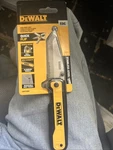 Dewalt DWHT10994 Tanto Stainless Steel Folding Pocket Knife. Fixed Price $16.96.