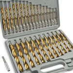 Comoware Titanium Impact Drill Bit Set - 30 Pcs Hex Shank Hss, Quick Change. Fixed Price $40.80.