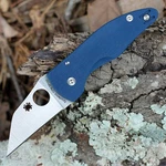 Spyderco Microjimbo Compression Lock Folding Knife CPM-SPY27 Blue G10 C264GPCBL. Fixed Price $160.19.