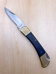 Klein Tools 44037 Sportsman Drop Point Blade Wood Handle Folding Knife Japan. Fixed Price $25.00.