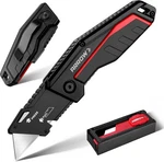 Arrow Folding Utility Knife Quick-change Box Cutter With Belt Clip Liner Lock. Fixed Price $20.99.
