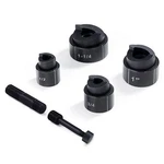 Hydraulic Knockout Punch Driver Kit Hole Tool Die 1/2", 3/4", 1", 1-1/4". Fixed Price $56.15.