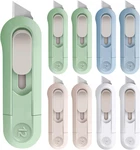Diyself 8 Pack Mini Box Cutters, Safety Cutter, Opener, And Retractable. Fixed Price $11.79.