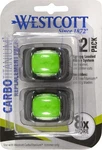 Westcott 16854 Paper Cutter Blade Replacement Set For Carbotitanium Green. Fixed Price $15.87.