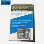 Gordon 56 Pc Precision Knife Set With Plastic Carrying Case. Brand New. Fixed Price $28.00.