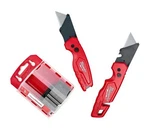Milwaukee Fastback Flip Utility Knife 2 Piece Set With Razor Blade Dispenser .... Fixed Price $55.39.