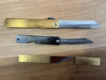 Japanese 2 Of Higonokami Folding Pocket Knife & Marking. Fixed Price $59.95.