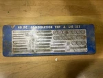 Vintage Nc & Nf Npt Tap Die Set Mastercraft. Fixed Price $40.00.
