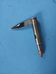 Bullet Pocket Knife 30-06 Cartridge New. Fixed Price $8.99.