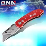 Multipurpose Steel Frame Folding Locking Pocket Utility Knife W/10 Spare Blades. Fixed Price $9.49.