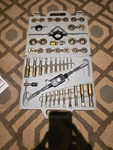 Pittsburgh 45PC Titanium Nitride Metric Tap & Die Set 61410 - New Open Box. Fixed Price $38.50.