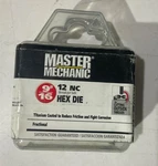 Master Mechanic 789063 9/16" 12 Nc Titanium Coated Hex Die. Fixed Price $8.00.