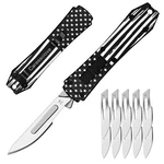 Retractable Utility Knife, Automatic Scalpel With 10PCS. Fixed Price $27.61.