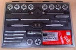 Vintage Sears Craftsman Kromedge Tap & Hexagon Die Tool Set 9-5200 Sae 28PC Usa. Fixed Price $74.99.
