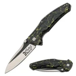 8.25" Dark Fantasy Blades Two Tone Spring Assisted Folding Knife W/ Pocket Clip. Fixed Price $18.99.