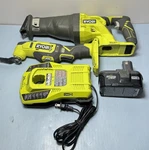 Ryobi One+ 18V Combo P516 Saw, P340 Multi-tool, P105 Battery, P117 Charger. Fixed Price $88.88.