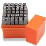 Metal Letter Punch 1/4 (6MM),36PC Steel Number And Set,stamping. Fixed Price $33.82.