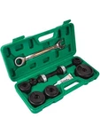 Manual Knockout Hole Punch Driver Kit Electrical Conduit Tool Set 1/2 In. Fixed Price $95.89.