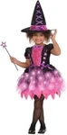 Sparkle Witch Wicked Black Pink Cute Fancy Dress Up Halloween Child Costume. Fixed Price $50.71.