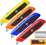 Utility Knife, Retractable Box Cutter SK5 Blades, Heavy Duty. Fixed Price $8.83.