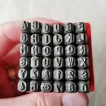 36 Piece 1/8" Steel Letter & Number Stamping Set Metal Stamps Alphabet Numerals. Fixed Price $25.95.