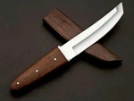 Handmade Hunting Knife D2 Tool Steel, Wooden Handle With Leather Sheath BKS015. Fixed Price $124.00.