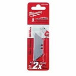Milwaukee 48-22-1933 5-PACK Of Deburred Micro Carbide Drywall Utility Knife Blad. Fixed Price $7.66.
