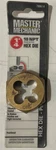 Master Mechanic 788614 1/4" 18 Npt Titanium Coated Hex Die-pipe Thread. Fixed Price $6.00.