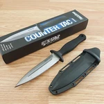 Cold Steel Counter Tac Knife 5" Double Edge AUS8A Blade Kray-ex Handle. Fixed Price $54.19.