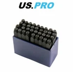 Us Pro 36PC 4MM Large Letter And Number Punch / Metal Stamp Security Set 2049. Fixed Price $16.90.