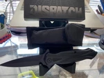 Dispatch Pocket Knife 13CR Stainless Steel Handle Clip Outdoor Tactical. Fixed Price $15.00.